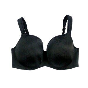 NEW! Cacique Lane Bryant Bra Smooth Balconette Underwire Plus Size 40C Black